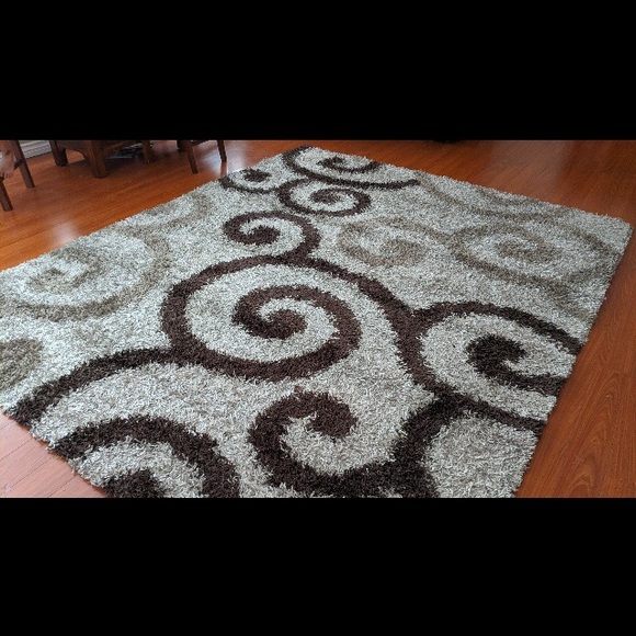 Swirl Brown Carpet (Cleaned) - Picture 2 of 3